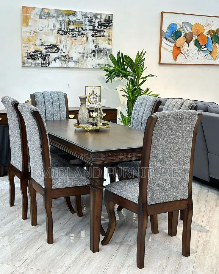 Modern Hardwood Dining Set Available on Order