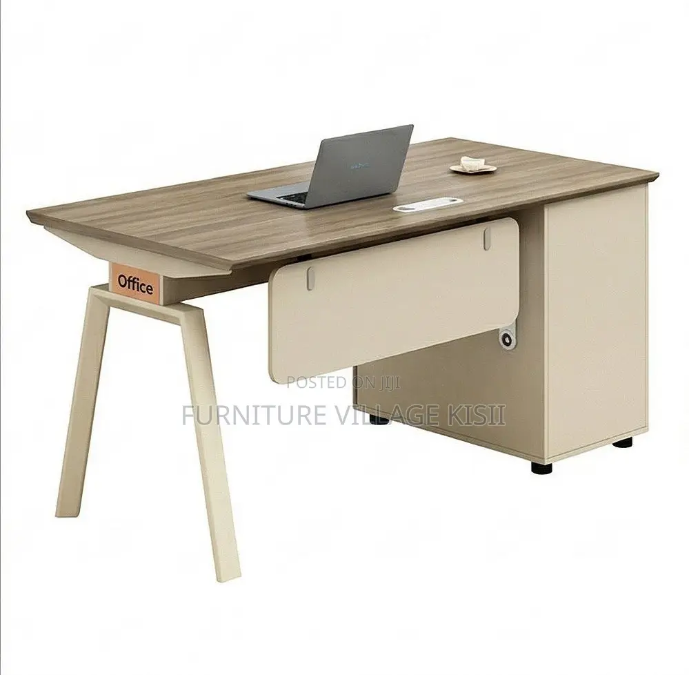 Office Desk: Modern Desk With Drawer 1200mm