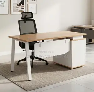 Office Desk: Modern Desk With Drawer 1200mm