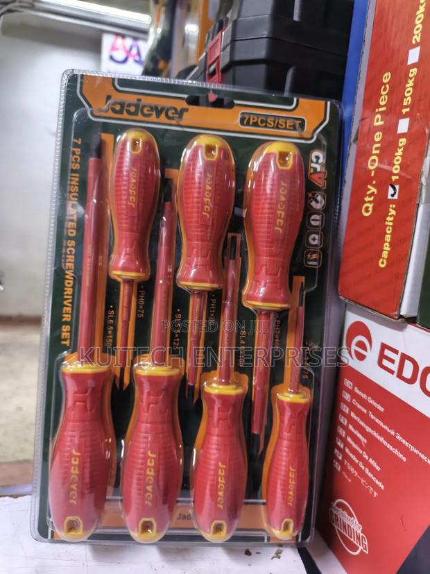 7pcs Insulated Screwdriver Set Jadever - thumbnail 2