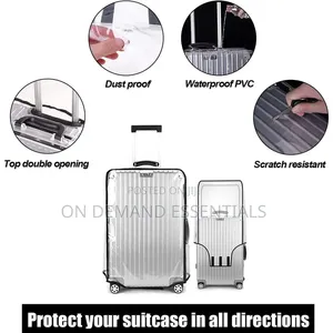 Transparent Suitcase Cover