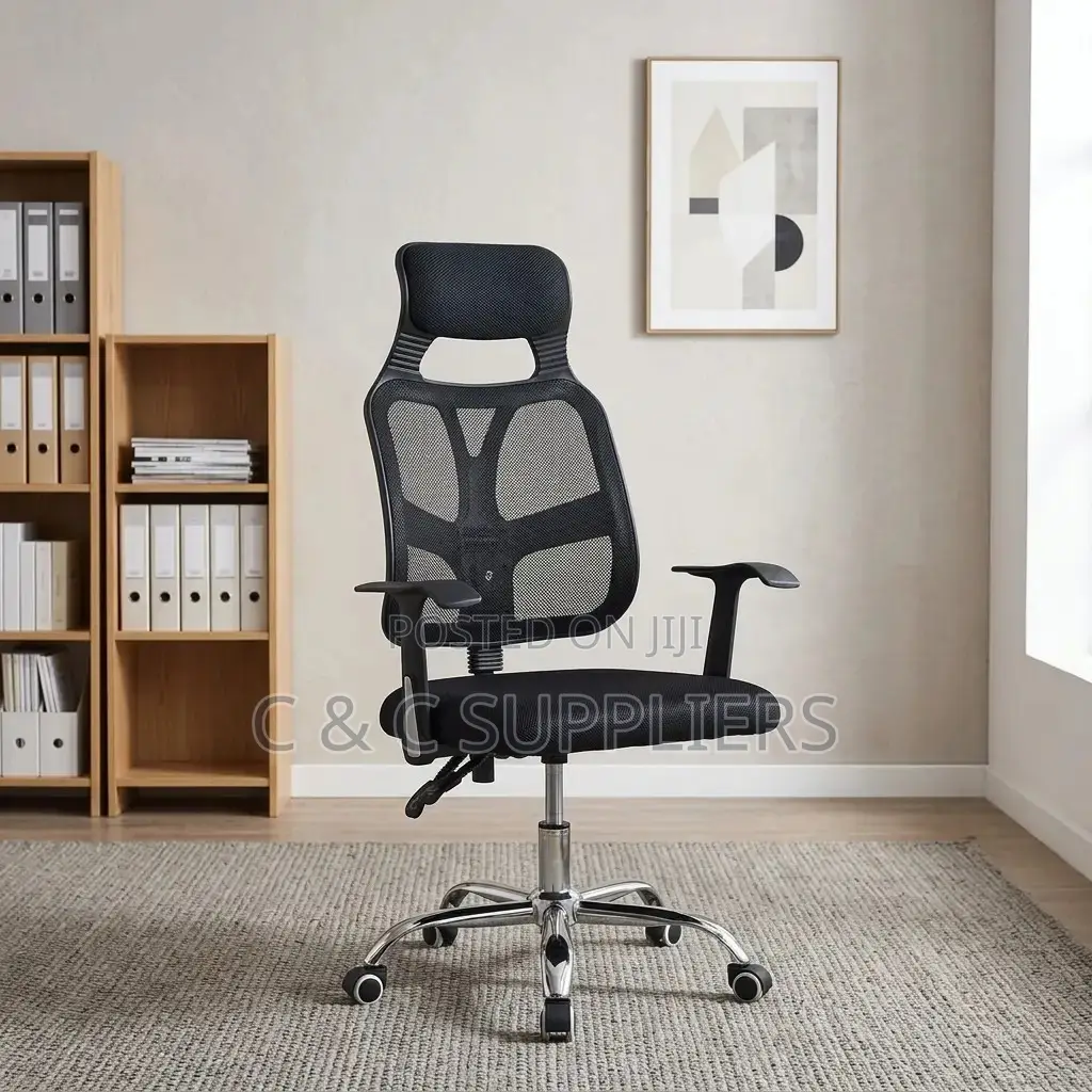 Ergonomic Swivel Home Office Mesh Seat