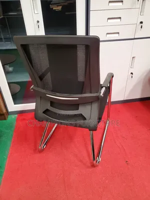 Ergonomic Visitors/Boardroom Chair With Sled Base