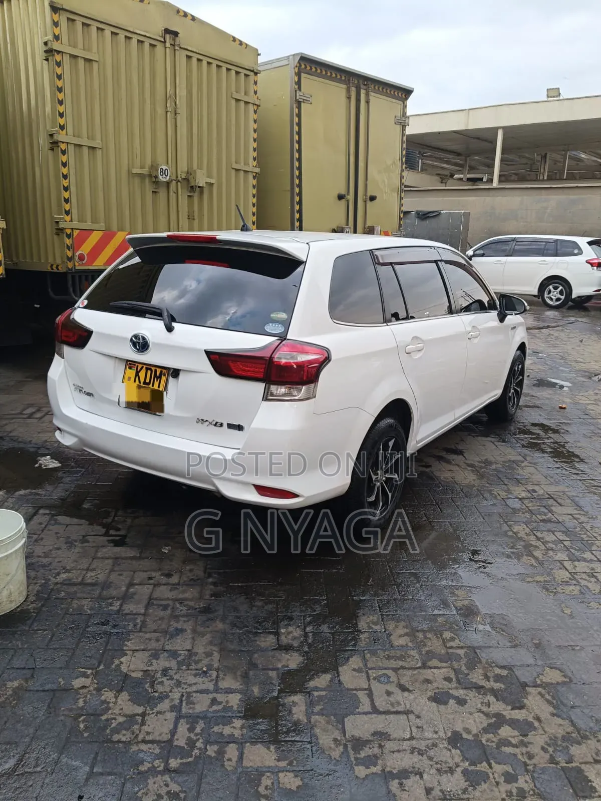 Toyota Corolla Fielder 2015 White