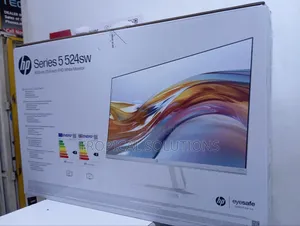HP Series 5 524sw 23.8" FHD White Monitor Enhancements