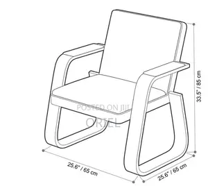Office Sofa : 5-Seater Leather Office Guest Waiting Sofa