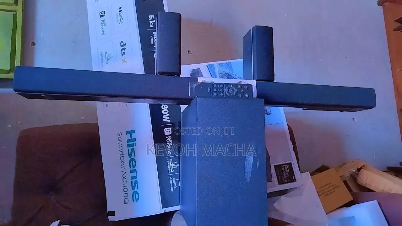 Hisense Sound Bar 5.1 580watts