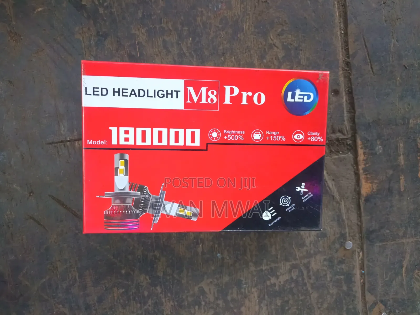 Headlight LED Bulbs M8 Pro Available