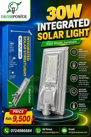 Integrated Solar Light 30w