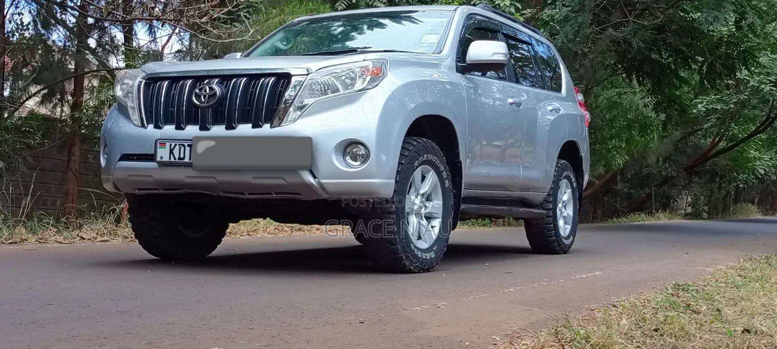 Toyota Land Cruiser Prado 2013 Silver