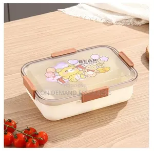 Big Size Hello Beauty 4 Compartment Lunch Box