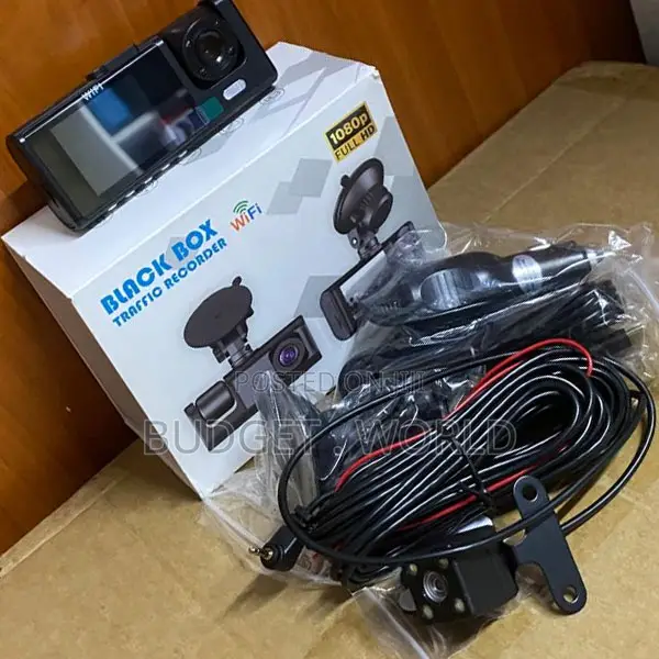 C309 3CH Car Dashcam With WiFi – Front Rear Interior Recording