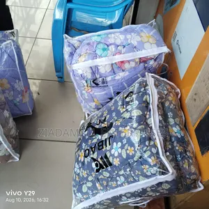 6by6 Unbinded Duvets With Bed Sheets Plu Pillow Case