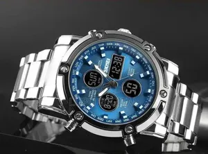 Skmei Dual Time Gents Watch #1389