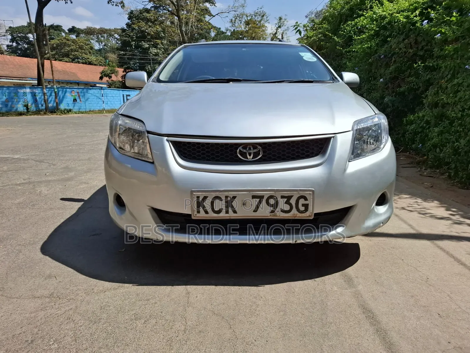 Toyota Corolla Fielder 2009 Silver