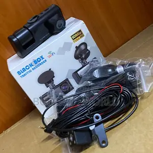 C309 3-Lens Full HD Dashcam – WiFi Car Security Recorder