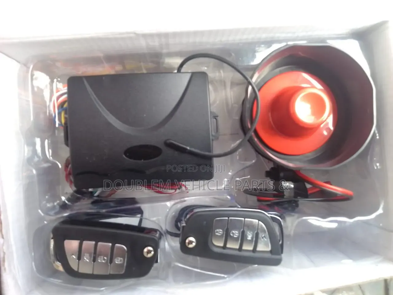 Car Alarm System Without Cut Off/No Cut Out Universal Fit All Vehicles