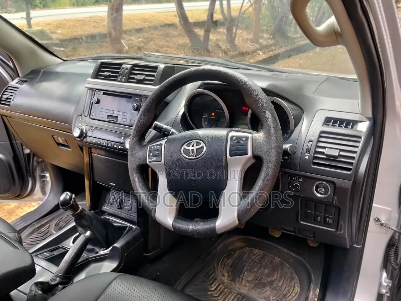 Toyota Land Cruiser Prado 2013 Silver
