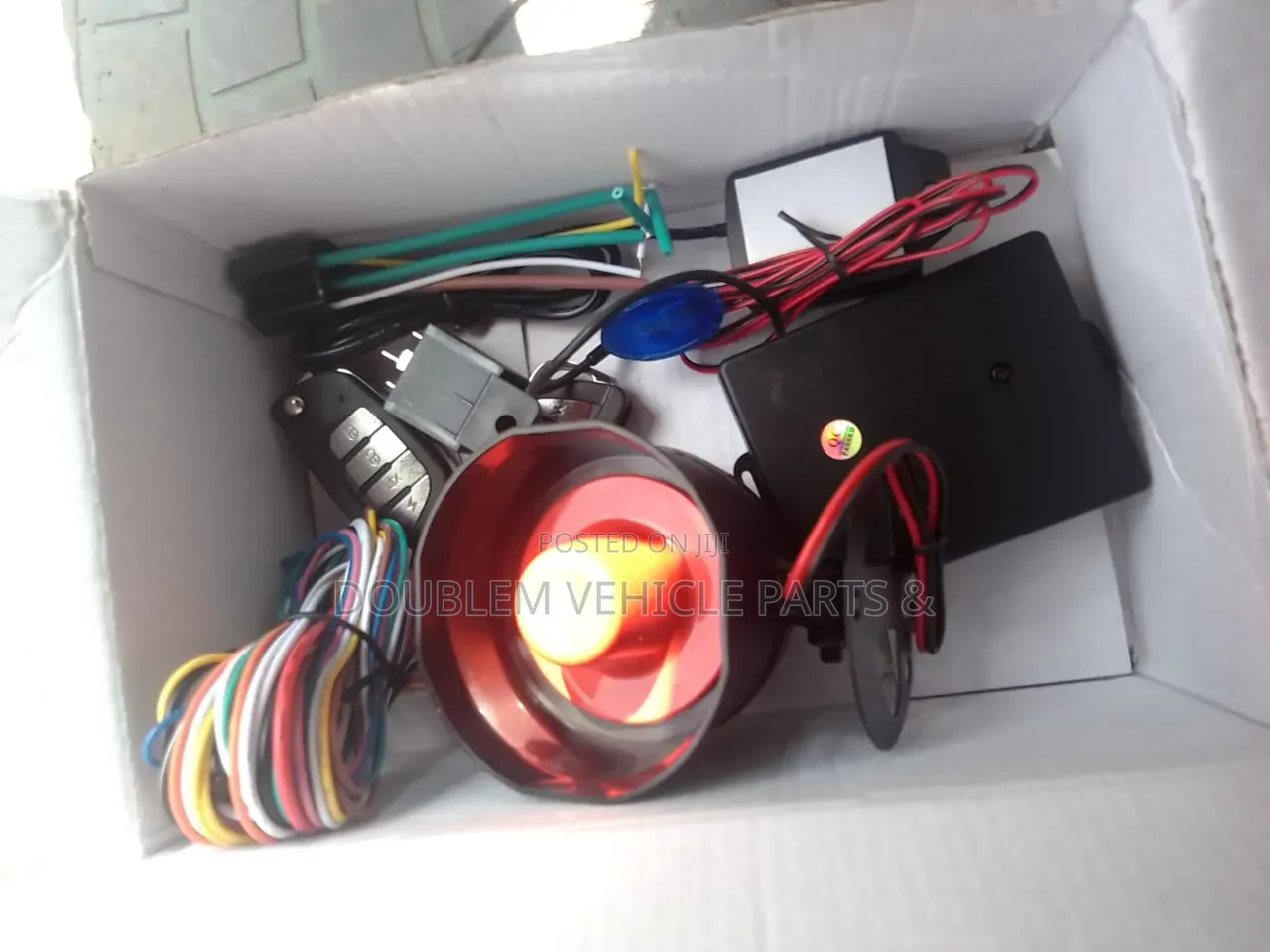 Car Alarm System Without Cut Off/No Cut Out Universal Fit All Vehicles