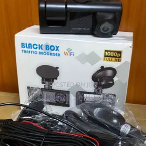 C309 3-Lens Full HD Dashcam – WiFi Car Security Recorder