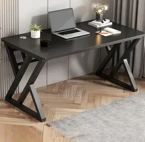 Office Desk : Black Office Computer Table