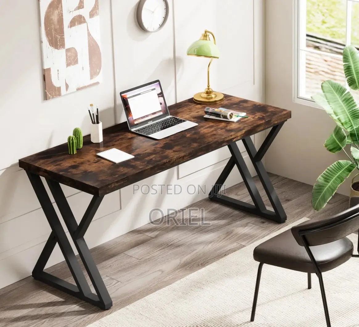 Office Desk : Black Office Computer Table