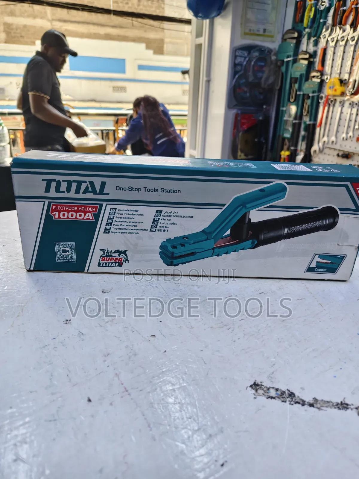 Total Heavy Duty Welding Electrode Holder 1000A