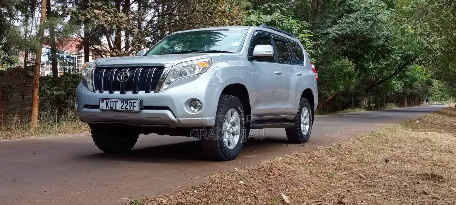 Toyota Land Cruiser Prado 2013 Silver