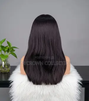 Luxury Sleek Straight Human Hair Wig