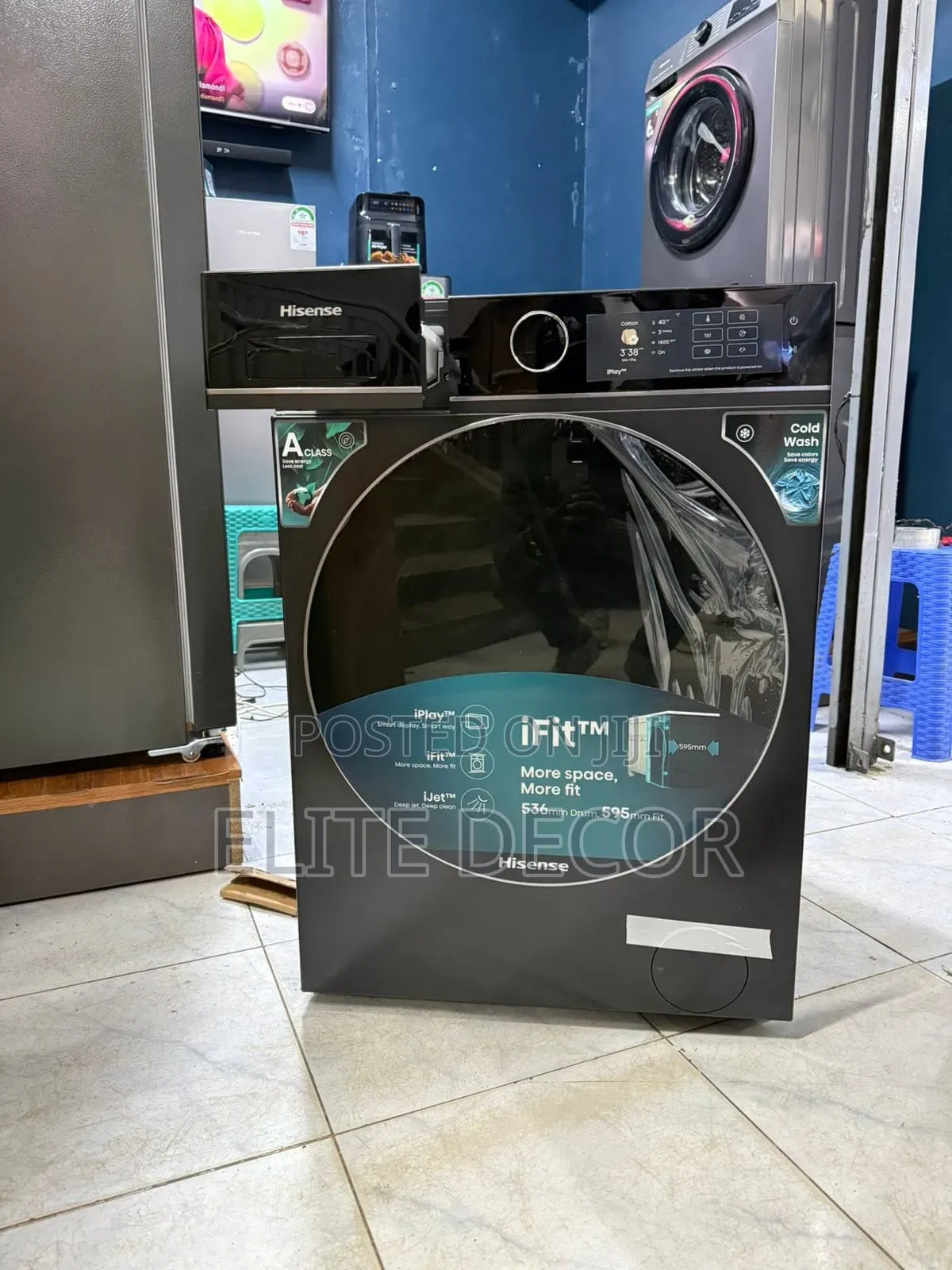 HISENSE 12/8kg WASHER DRYER – 2-in-1 Washing Machine