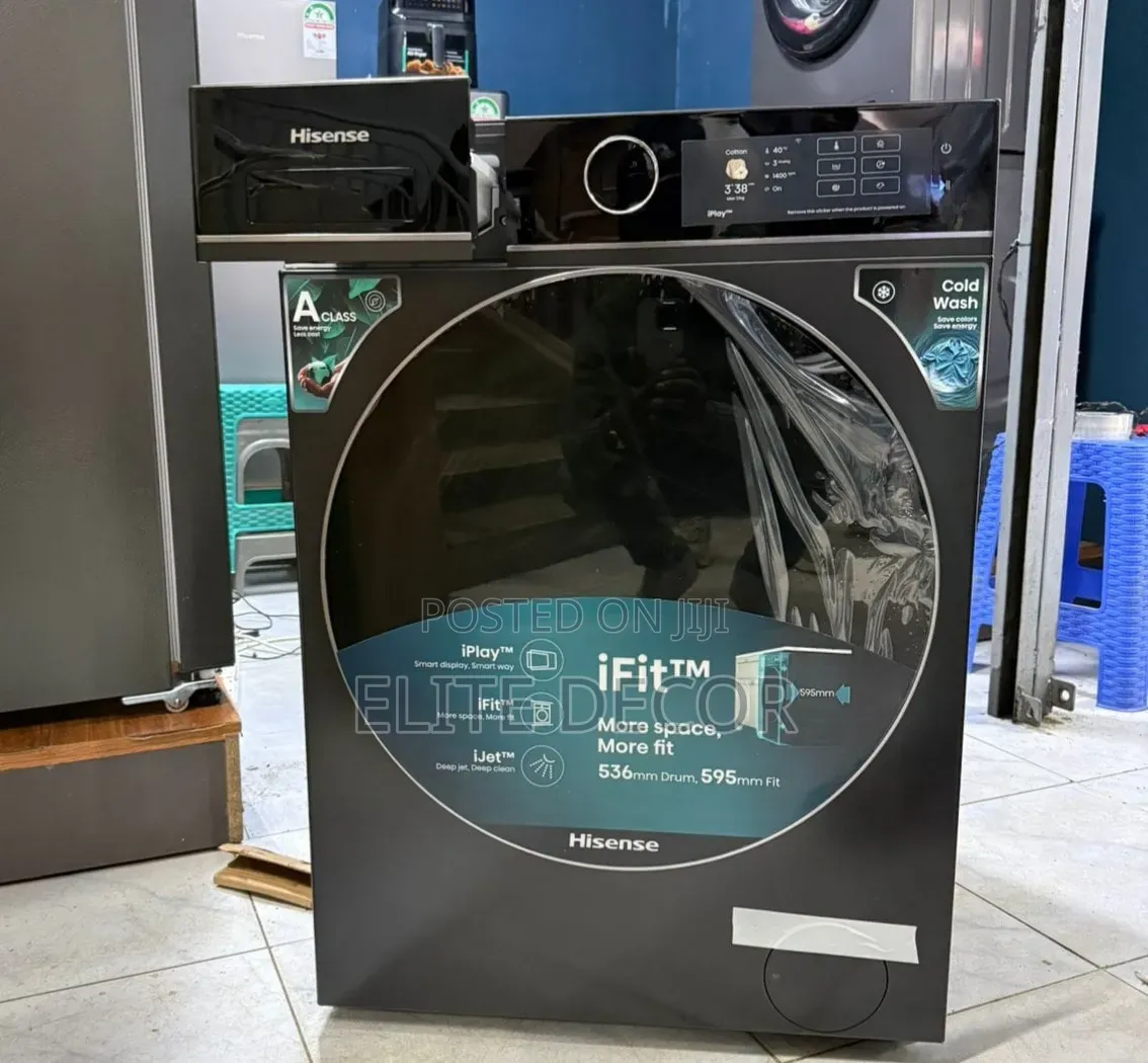 HISENSE 12/8kg WASHER DRYER – 2-in-1 Washing Machine