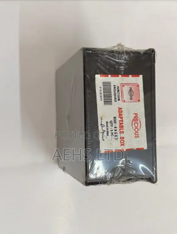 Precious ABS Adaptable Junction Box – 6′′ × 6′′ × 3′′