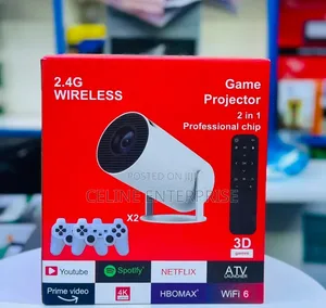 Wireless Projector-2 in 1 Game Projector