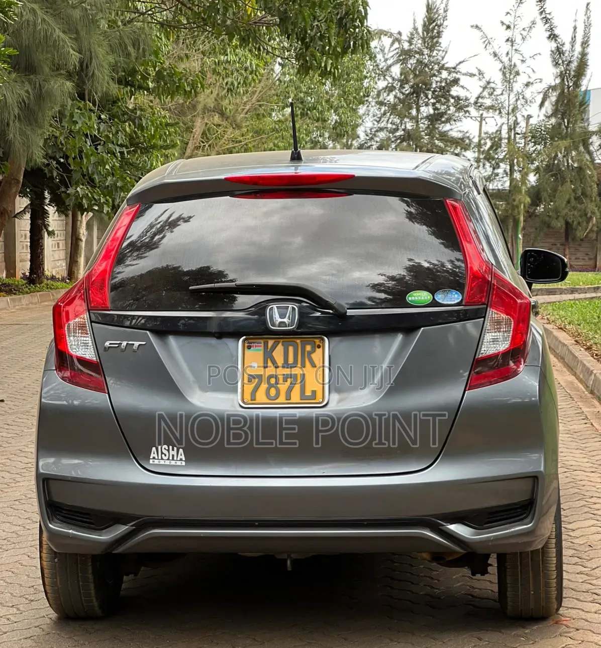 Honda Fit 2017 Gray