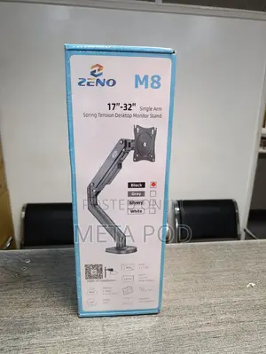 Single Arm Spring Tension Desktop Monitor Stand