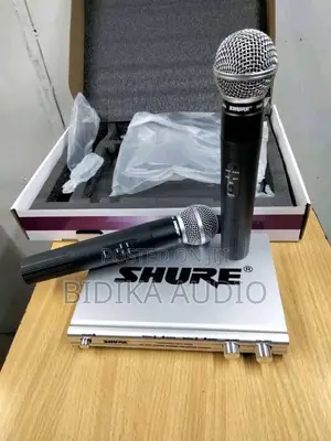 Shure Double Wireless Microphone System (Boxed / Brand New)