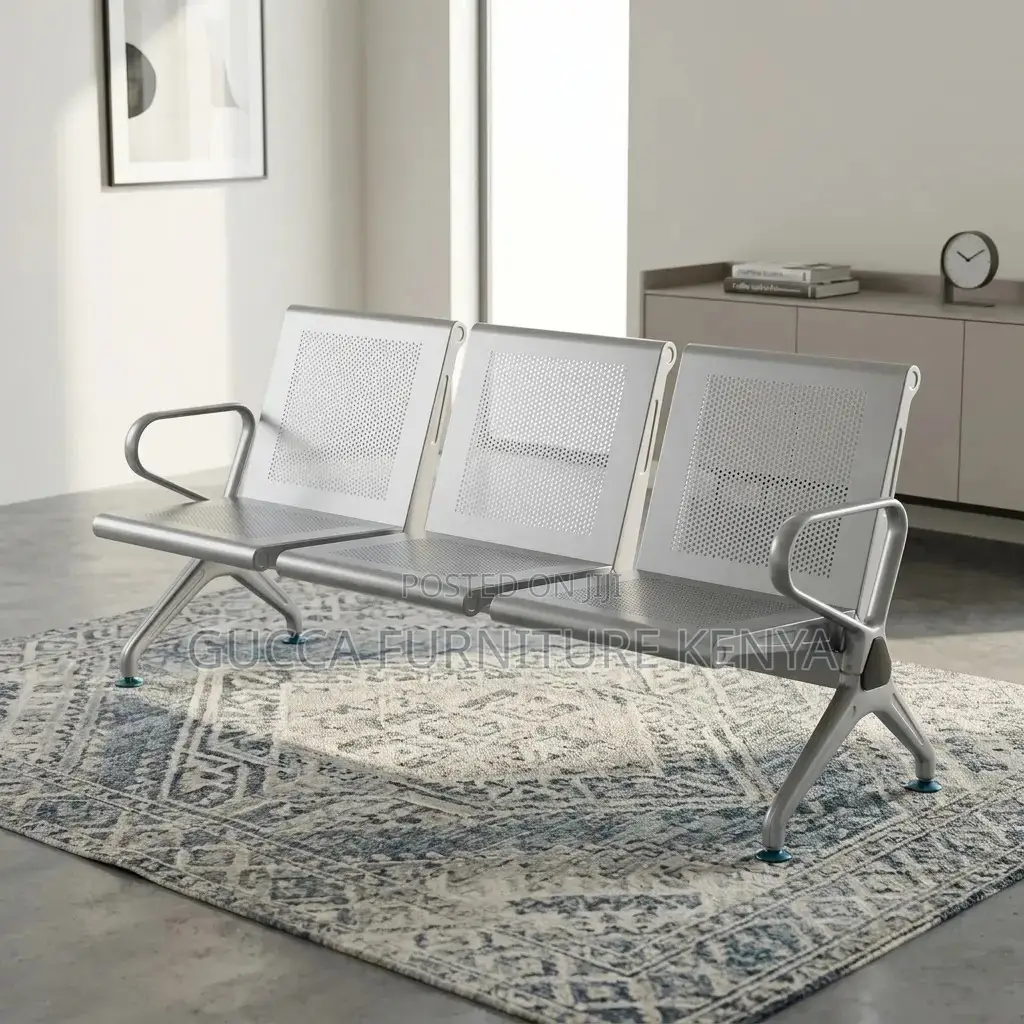 3-Seater Heavy Duty Non Padded Bench