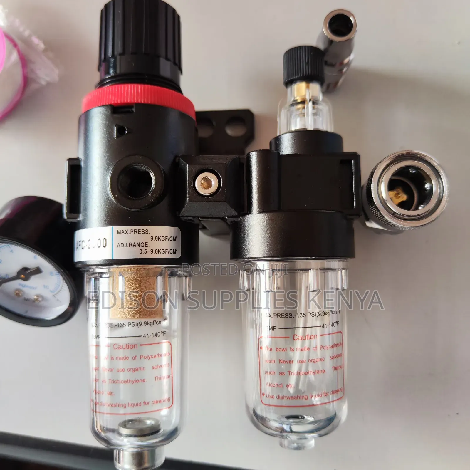 Air Filtration Unit Air Compressor Filter Lubricate Pressure Regulator