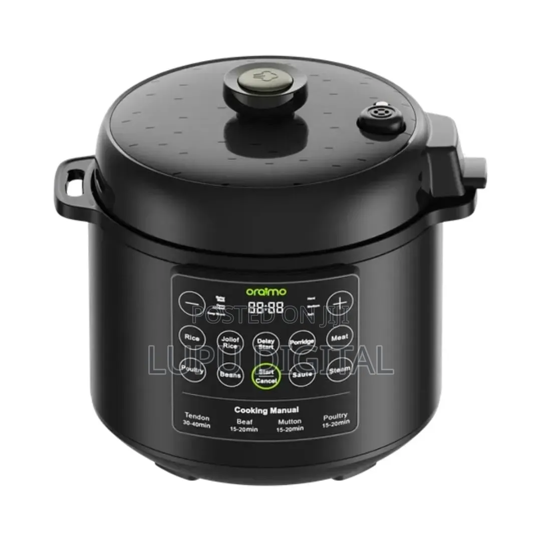 Oraimo TenderPot OEC-201A 6L 1000W Electric Pressure Cooker