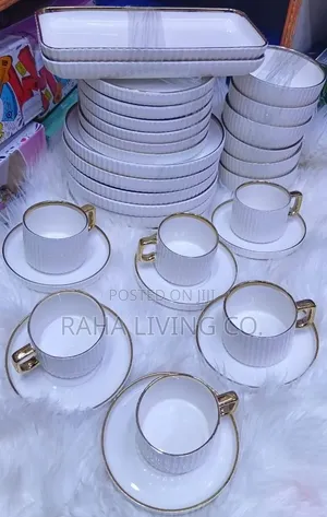 32pc European Porcelain Dinner Set | Complete Collection