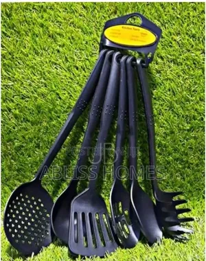 Plastic Silicon Spoon Set