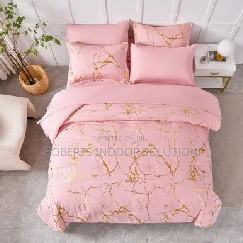 Opulent Marble Duvet Cover Set
