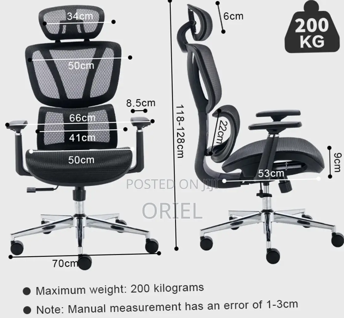 Office Chair : Ergonomic Executive Mesh Office Swivel Chair