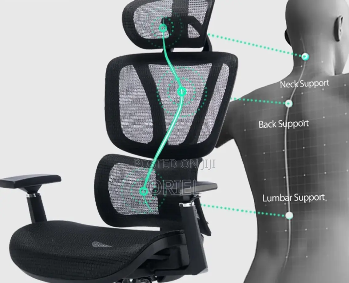 Office Chair : Ergonomic Executive Mesh Office Swivel Chair