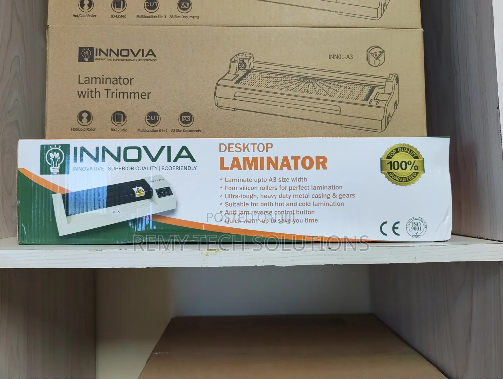 Innovia Heavy Duty Desktop Laminator A3, A4, A5