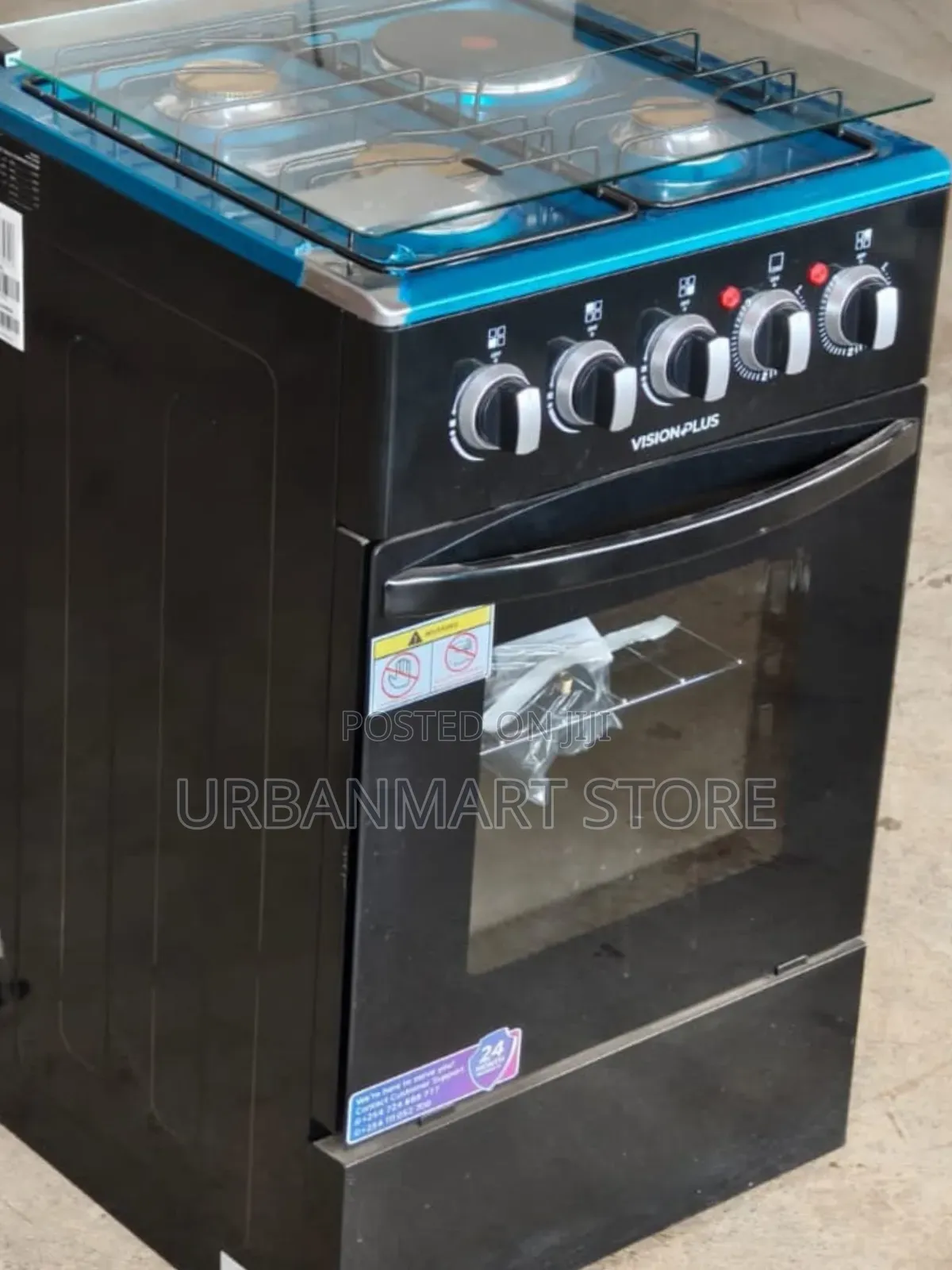 Vision 50×55 3+1 Standing Cooker, Electric Oven