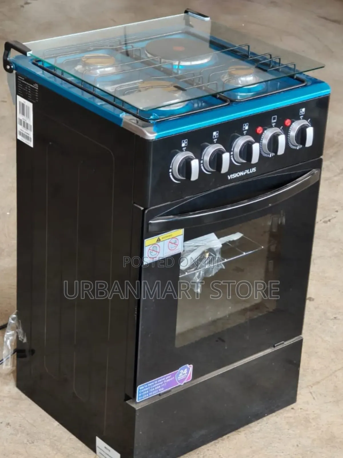 Vision 50×55 3+1 Standing Cooker, Electric Oven