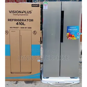 Vision Plus Fridge Side by Side No Frost 410litres