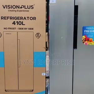 Vision Plus Fridge Side by Side No Frost 410litres