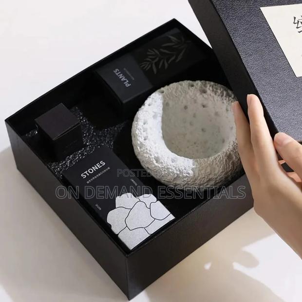 Mushroom Shaped Stone Essential Oil Diffusers Gift Pack - thumbnail 2